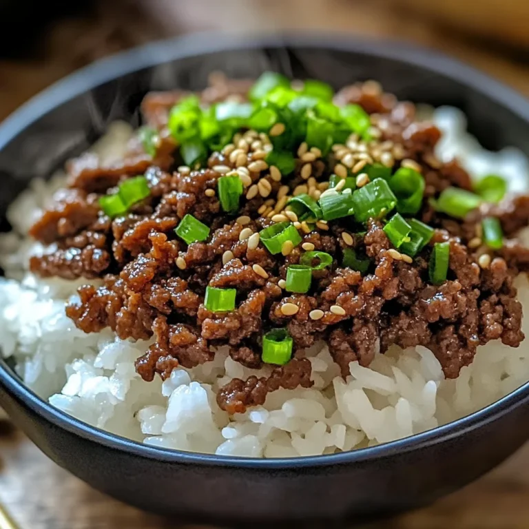 Boeuf Haché Coréen