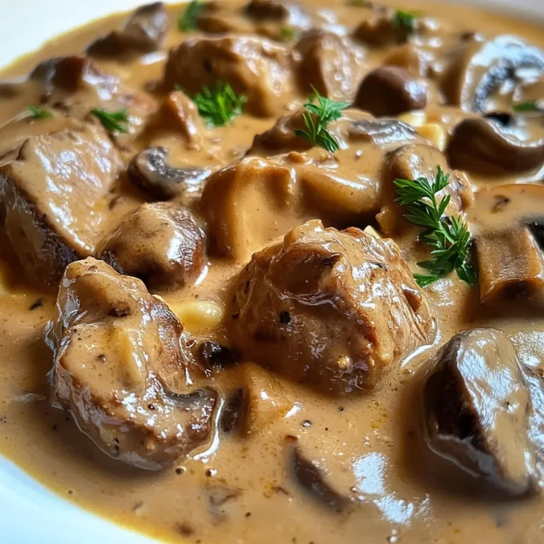 Bœuf Stroganoff au Cookeo
