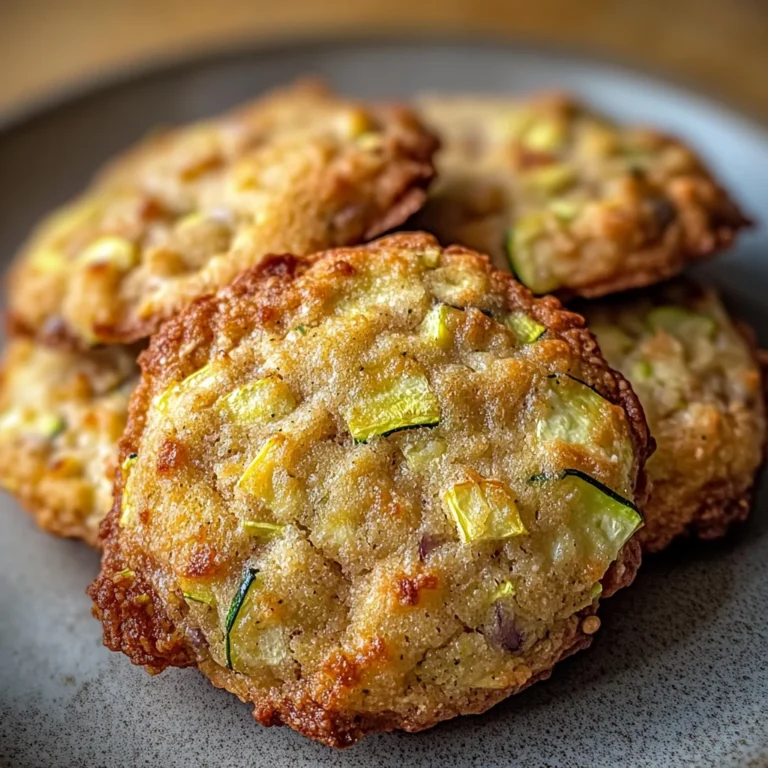 Cookies Salés Courgette, Parmesan & Oignon Rouge