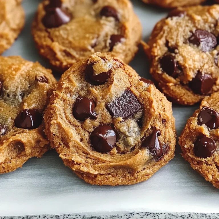 Cookies santé aux pois chiches