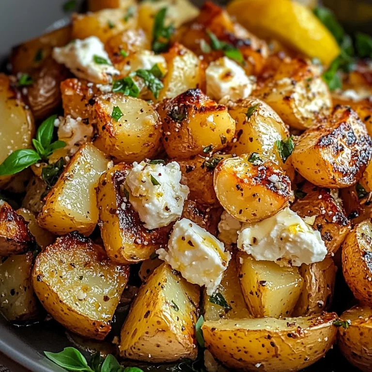 Délicieuses pommes de terre rôties