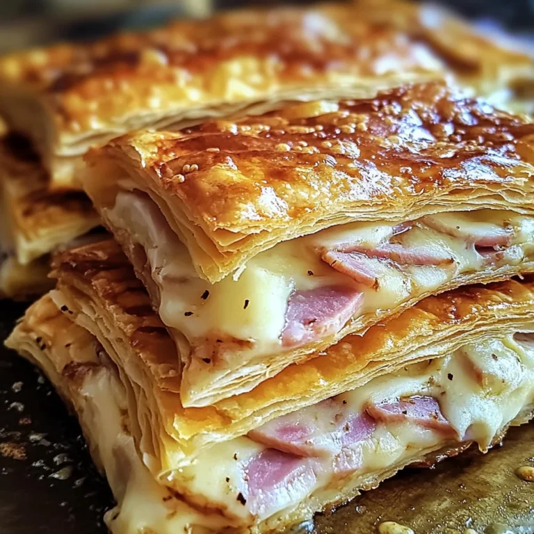 Feuilleté croustillant facile