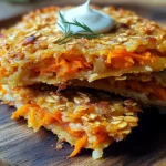 Galettes aux Carottes et Flocons d'Avoine