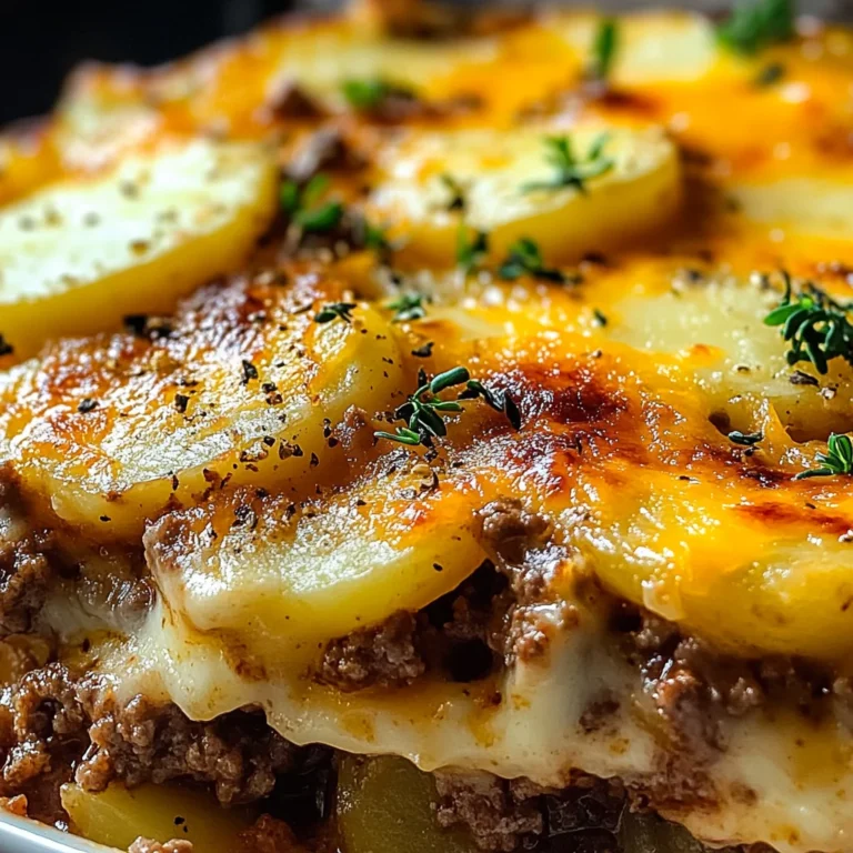 Gratin réconfortant et savoureux