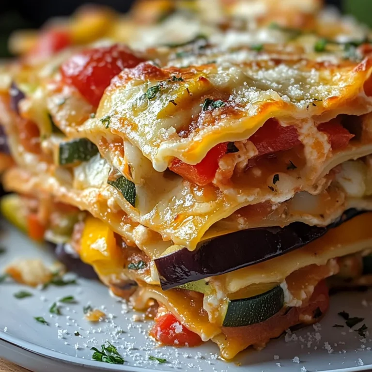 Lasagnes aux légumes d'été