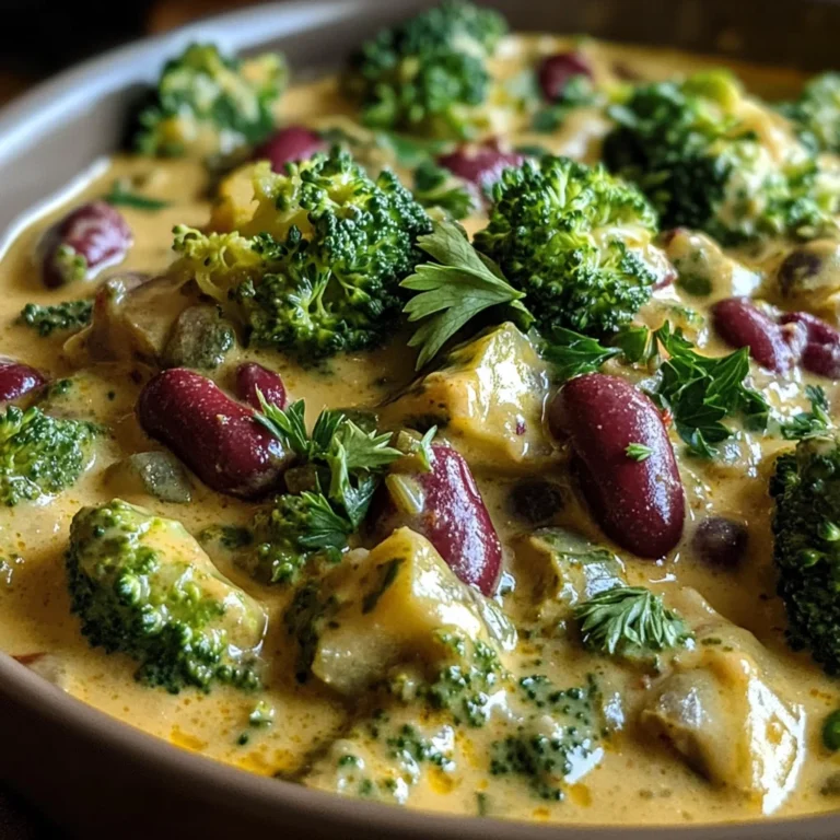 Plat végétal crémeux et gourmand