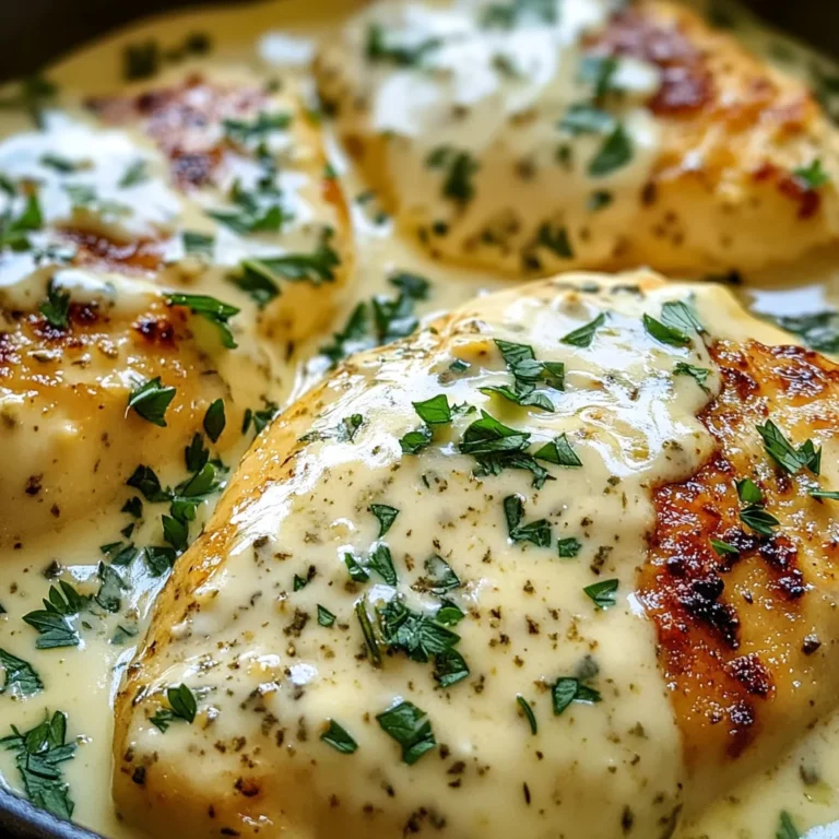 Poulet au fromage à la crème