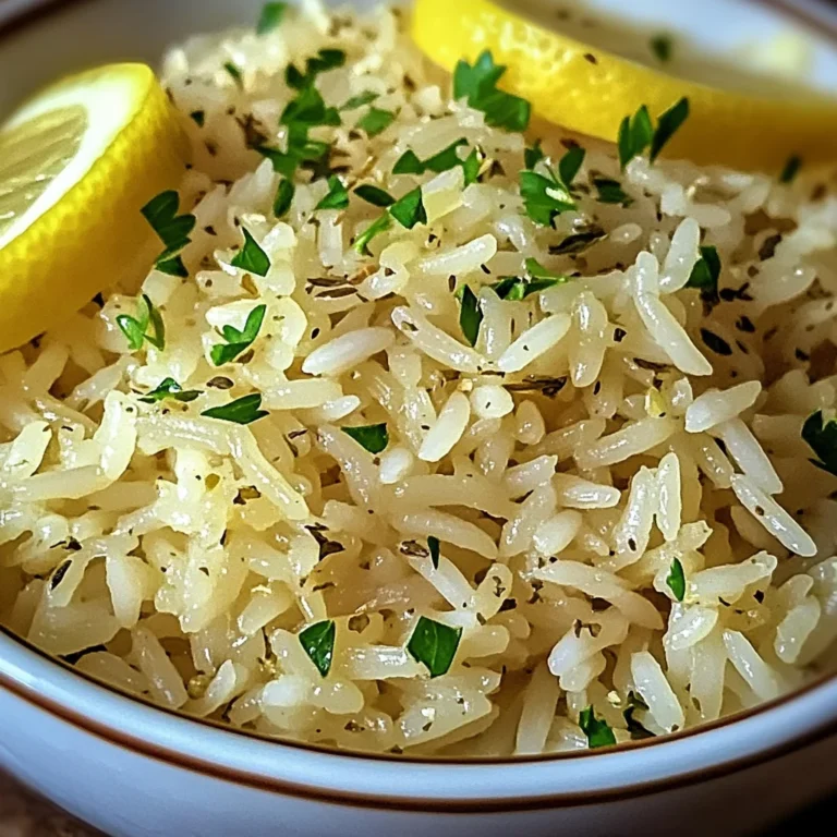 Riz parfumé à la grecque