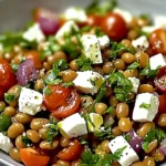 Salade Croquante de Lentilles & Feta