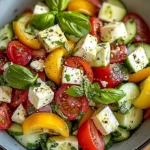 Salade d'été légère et fraîche