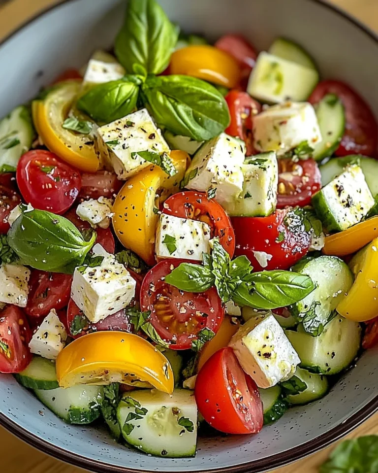 Salade d'été légère et fraîche