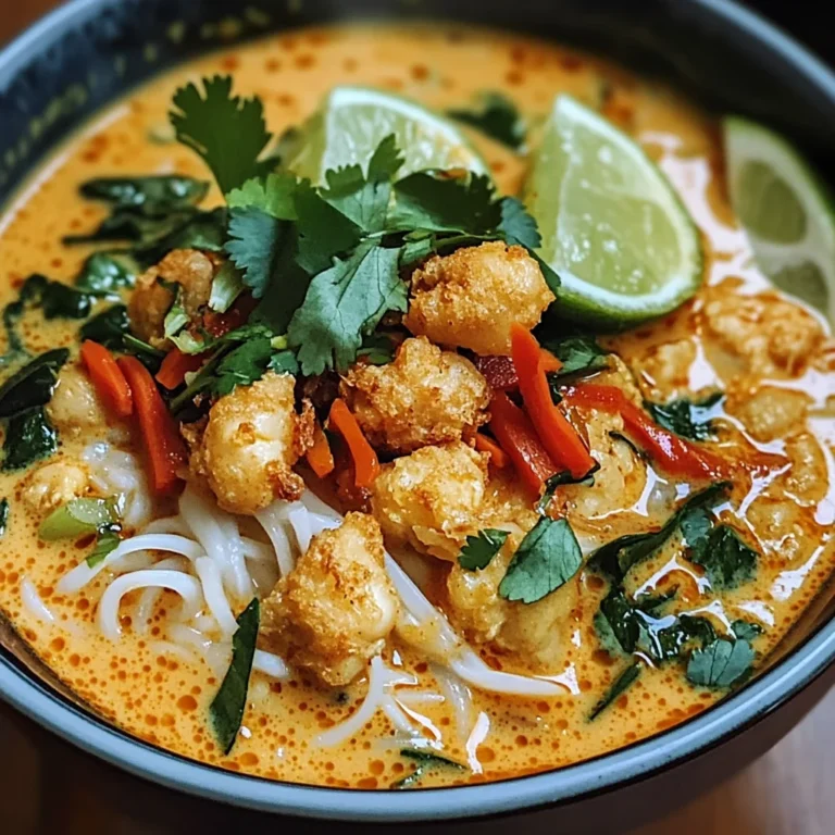 Soupe Thaï Délicieuse et Épicée