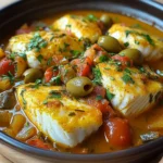 Tajine de lotte au safran