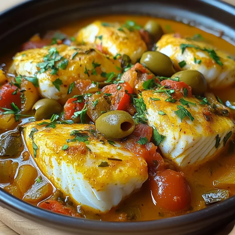 Tajine de lotte au safran