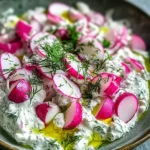 Tzatziki aux radis et herbes