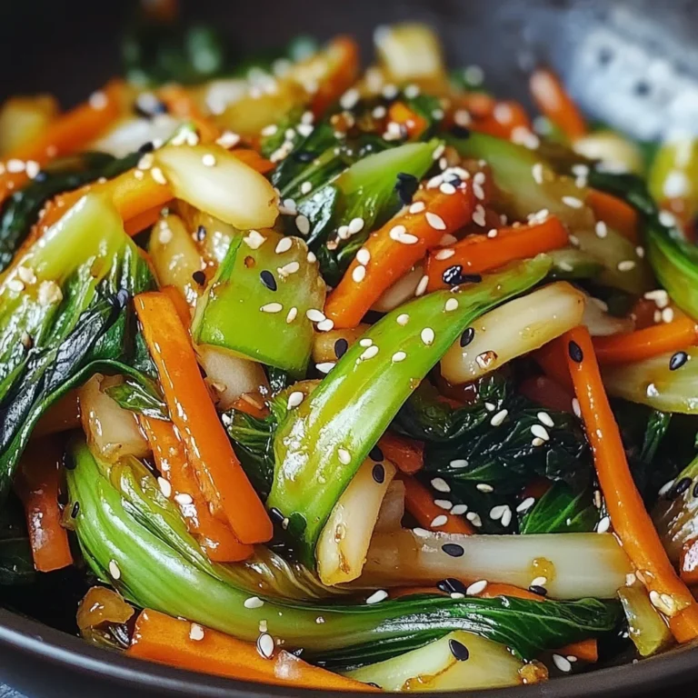 Wok croustillant aux légumes asiatiques