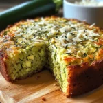 Gâteau moelleux courgettes parmesan