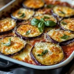 Gratin d’aubergines savoureux