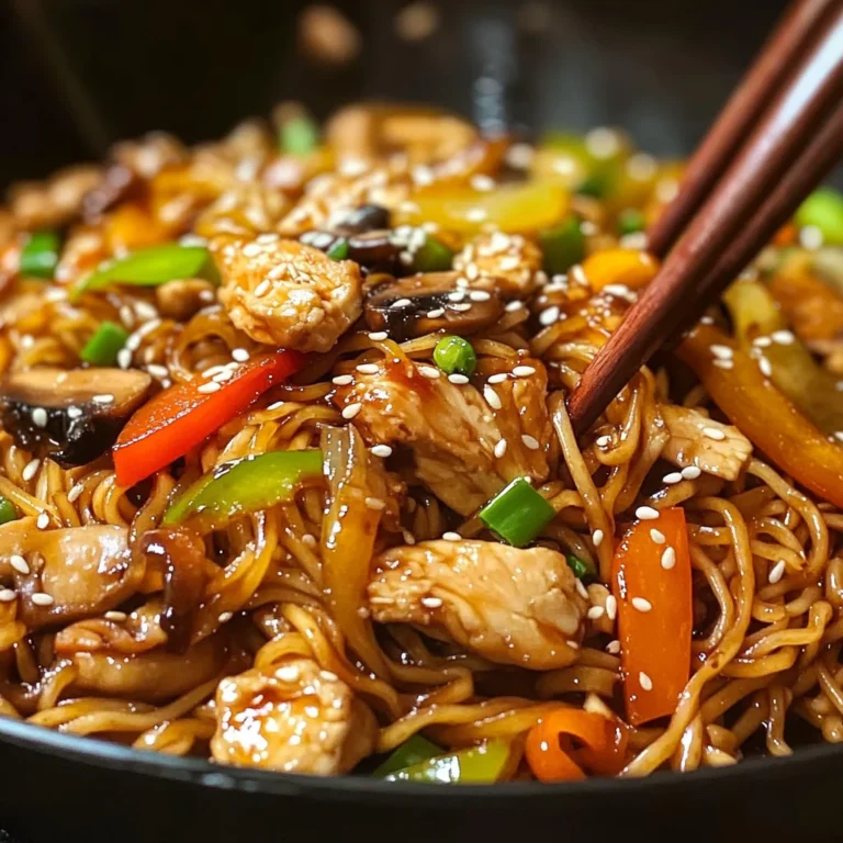 Nouilles sautées asiatiques rapides