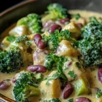 Plat végétal crémeux et gourmand