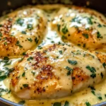 Poulet au fromage à la crème