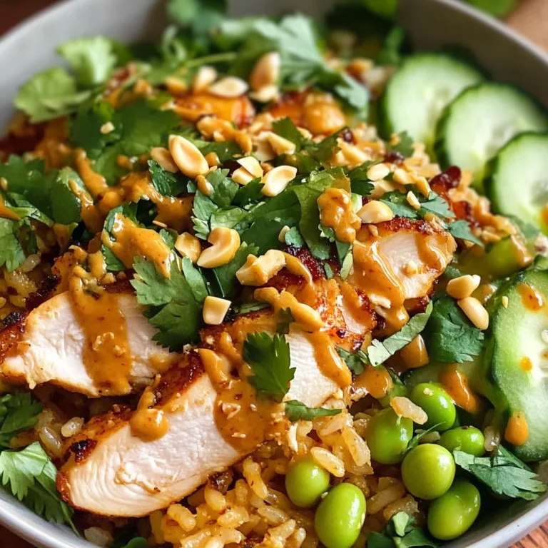 Salade Satay Croquante et Épicée