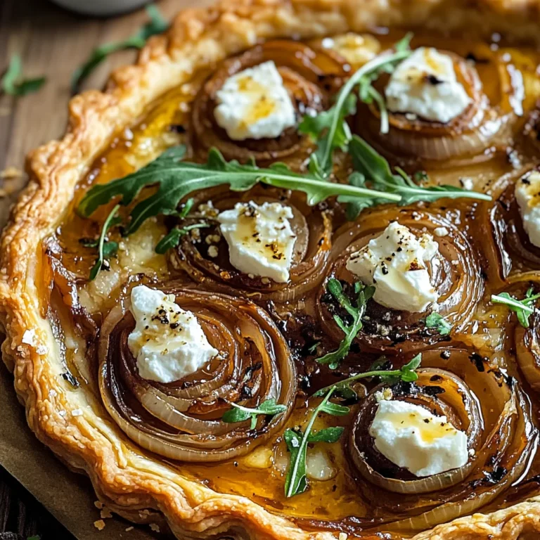 Tarte Gourmande aux Oignons